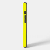 Yellow Mod Ball Design met naam Case-Mate iPhone Case (Achterkant / Links)