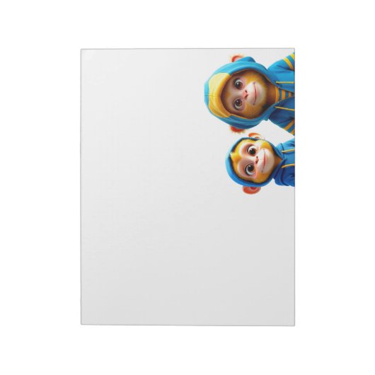 Yellow Monkeys Notitieblok (Linkerzijde)