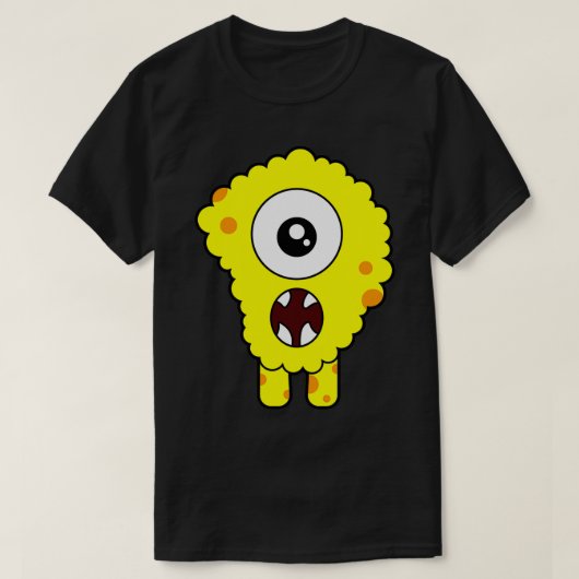 Yellow Monster T-shirt (Design voorkant)