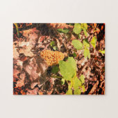 Yellow Morel Jigzaag Puzzle Legpuzzel (Horizontaal)