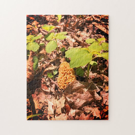 Yellow Morel Jigzaag Puzzle Legpuzzel (Verticaal)