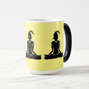 Yellow Morphing Yoga Magische Mok