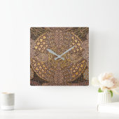 Yellow Mosiac Detail, Duitsland Vierkante Klok (Huis)