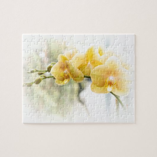 Yellow Moth Orchid in Sunshine Legpuzzel (Horizontaal)
