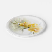Yellow Moth Orchid in Sunshine Papieren Bordje (Gekanteld)
