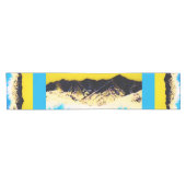Yellow Mountain Table Runner Korte Tafelloper (Horizontaal)
