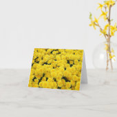 Yellow Mums Note Kaart (Gele Bloem)