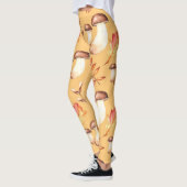 Yellow Mushroom Garden Leggings (Links)