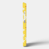 Yellow Name Pattern Case-Mate iPhone Case (Achterkant / Links)