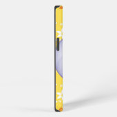 Yellow Name Pattern iPhone Hoesje (Rechterkant)