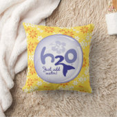 Yellow Name Pattern Kussen (Deken)