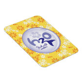 Yellow Name Pattern Magneet (Rechterzijde)