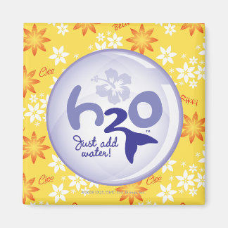 Yellow Name Pattern Magneet