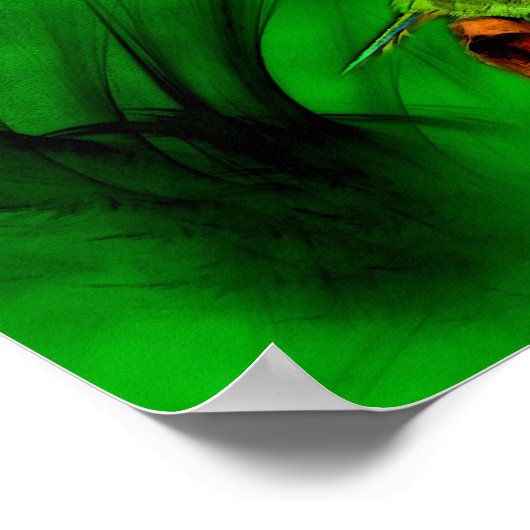 Yellow Naped Amazon Parrot Animal Art Poster (Hoek)