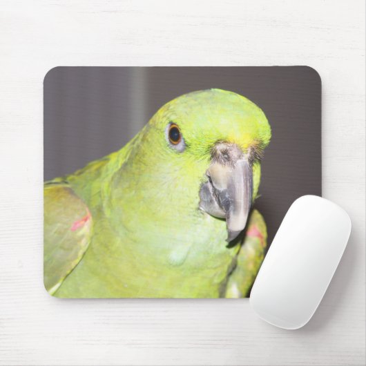 Yellow-Naped Amazon Parrot Mousepad Muismat (Met muis)