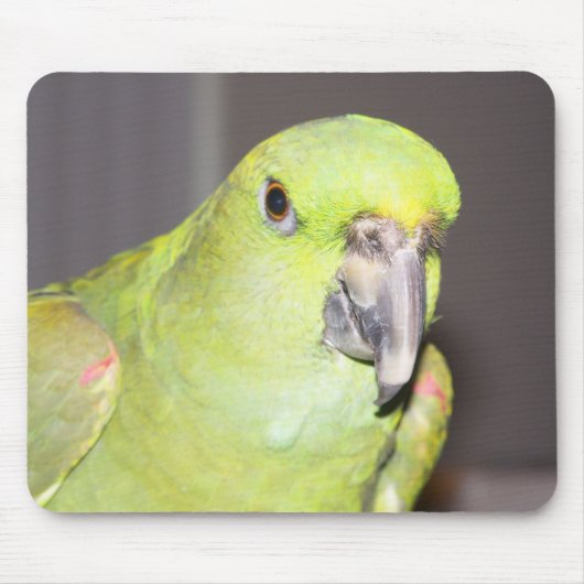 Yellow-Naped Amazon Parrot Mousepad Muismat (Voorkant)
