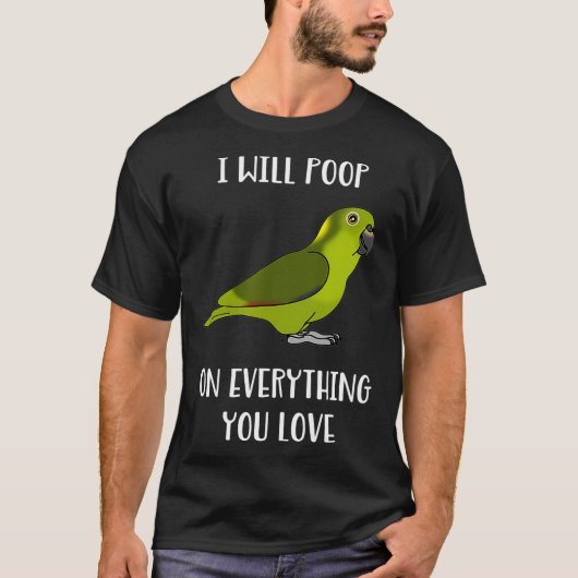 Yellow Naped Amazon Parrot zal je liefhebben T-shirt (Voorkant)