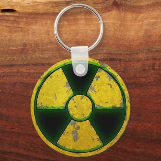 Yellow Nuke Sleutelhanger (Voorkant)