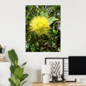 Yellow Ohia Lehua Poster (Thuiskantoor)