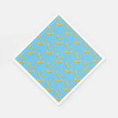 Yellow Old World Swallowtail Butterfly patroon Servet (Hoek)