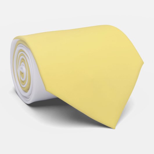 Yellow Ombre Stropdas (Opgerold)