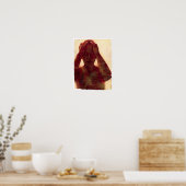 Yellow One Second Noise 2007 Poster (Keuken)