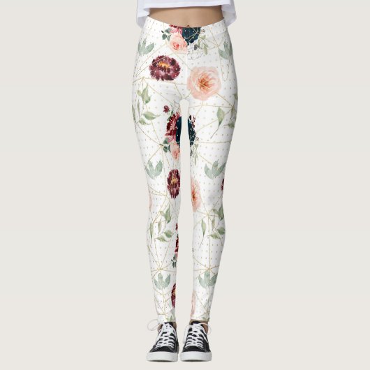 Yellow Orange And Rockland Leggings (Voorkant)
