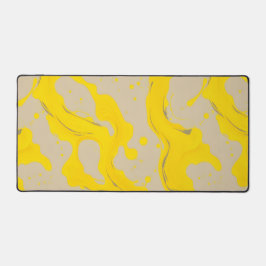 Yellow Organic Abstract Bureaumat