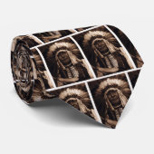 Yellow Owl Stropdas (Opgerold)