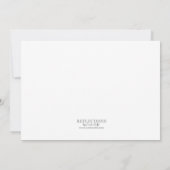 Yellow Paint Sample Housewarming Party Kaart (Achterkant)