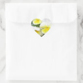 Yellow Pansies Stickers (Tas)