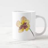 Yellow Pansy Grote Koffiekop (Rechts)