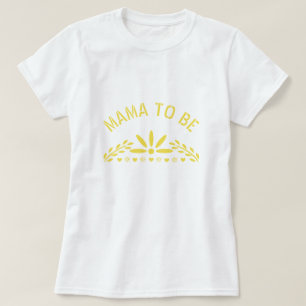 Yellow Papel Picado genderneutraal Baby shower T-shirt