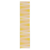 Yellow Pattern Table Runner Korte Tafelloper (Voorkant)