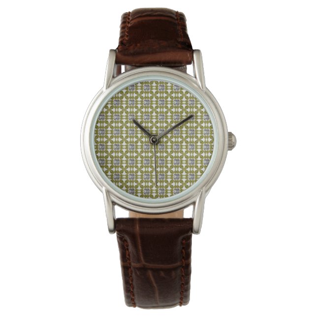Yellow Pear Diamond Horloge (Voorkant)