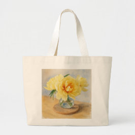 Yellow Peonies - Tote Bag