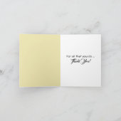 Yellow Peony bedankt (Binnen)