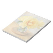 Yellow Peony - Note Pad Notitieblok (Linkerzijde)