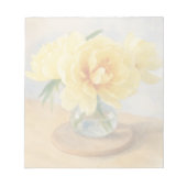 Yellow Peony - Note Pad Notitieblok (Voorkant)