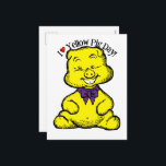 Yellow Pig Day Feestdagenkaart<br><div class="desc">* July 17th is Yellow Pig Day * Celebrate the number 17, a prime number. * No less than 17 clues are given in Sudoku. * Actually don't know the correlation between a yellow pig, July and seventeen, yet here we are, observing the 17th of July as Yellow Pig Day!...</div>