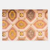 Yellow Pink Hongaarse Abstracte plafondfoto Inpakpapier Vel (Voorkant)