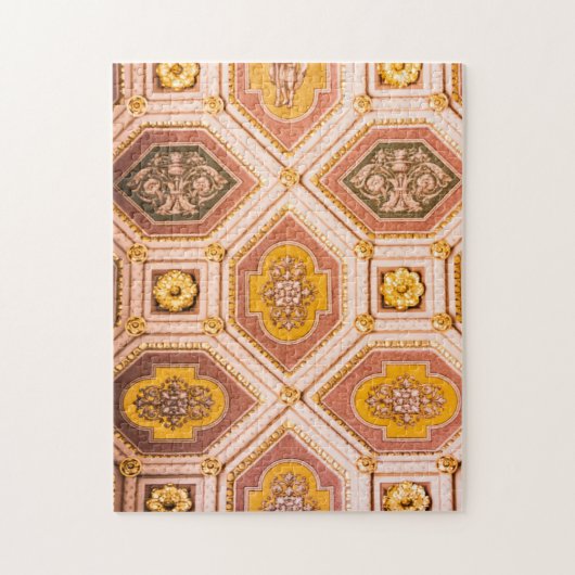 Yellow Pink Hongaarse Abstracte plafondfoto Legpuzzel (Verticaal)