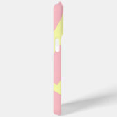 Yellow Pink Simple Heart Y2K-patroon Case-Mate iPhone Case (Achterkant / Rechts)
