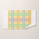 Yellow Plaid  Bad Handdoek (Handdoek)