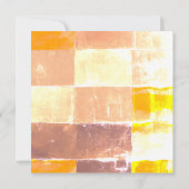 Yellow Plaid Peach Aankondiging (Achterkant)