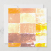 Yellow Plaid Peach Aankondiging (Voorkant)