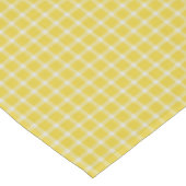 Yellow Plaid Tafelkleed (Gekanteld)