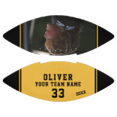 Yellow Player Name Number Team foto American Football (Panelen)