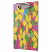 Yellow Plumeria Garden Klembord (Links)