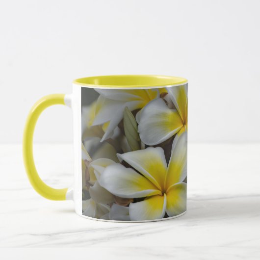 Yellow Plumeria tropical Flower Mok (Links)